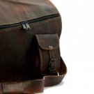 13" Men Vintage Genuine Leather Messenger Shoulder Laptop Bag Gift #413