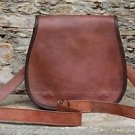 Pure Original Leather Bag, Unisex Woman Ladies Handbag Carry Bag Purse #197