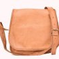 Side Sling Leather Messenger Laptop Cross Bag Books Travel Handmade Purse #145