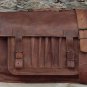 15" Stylish Handmade Real Leather Bag, Brown Laptop Corporate Office Bags #178