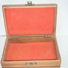 Hand Crafted Wooden Box with Velvet finish inside Jewellry Box Decorative #1110