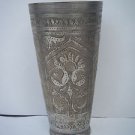 1950s Original Old Brass Lassi Water Glass, Rare Collectible Artifact #1083