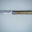 Vintage Brass Knife Iron Head Durable Old Rare Metal Knives India #1062