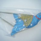 Chirping Squeeze Bird, Children Tin Metal Toy Colourfull Sounding Birds #515