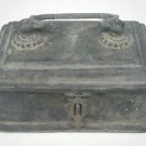 Original Old Brass Box, Vintage Chapati Box, Collectible Rich Patina Rare #640