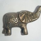 Antique Finished Brass Small Elephant, Collectible Toy Home Decor & Gift #533