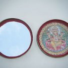 Old Original Brass Box Gattaji with Miniature Painting Hindu God Ganesha #1090