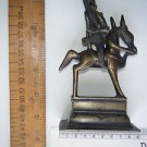 Brass Old Horse, Antique Original Collectible Animal Statue Figure Rare #419