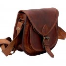 Handmade Natural Leather Sling Bag