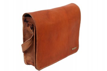 Handmade Natural Leather Laptop Bag