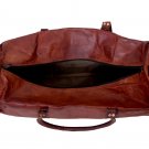 Handmade Natural Leather Duffel Bag