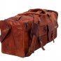Handmade Natural Leather Duffel Bag