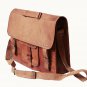 Handmade Natural Leather Cross Body Bag