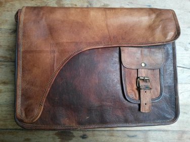 Handmade Natural Leather Messanger Bag