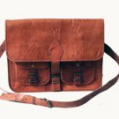 Handmade Natural Leather Cross Body Bag