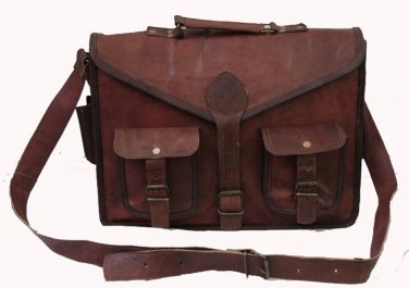 Handmade Vintage Leather Cross Body Bag