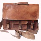 Handmade Vintage Leather Cross Body Bag