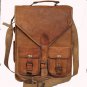 Handmade Natural Leather Satchel Bag
