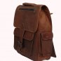 Handmade Natural Leather Backpack Bag