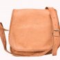 Handmade Natural Leather Cross Body Bag