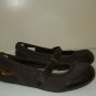SPERRY Top Sider TALLY 5M Brown Leather Boat Shoes Slip On Loafers Womens