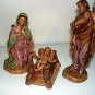1998 Digiovanni  The Holy Family 3 Figure Heirloom Nativity Collection In  Box