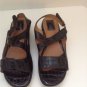 Clarks Artisan Black patent leather sandals  Croc 9M