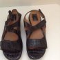 Clarks Artisan Black patent leather sandals  Croc 9M