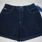 RVT Serve Piping Hot Women Dark Wash Blue Denim Casual shorts Size 24 Cargo