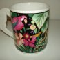 Vitromaster Rain Forest Mug  Sue Zipkin 1993 Parrot Multi-Color