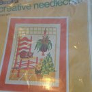 BUCILLA CREATIVE NEEDLECRAFT KIT "CAT-NIP" PICTURE  20" X 24"