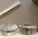 Set Of Franklin Mfg. Crystal Glass Door Knobs
