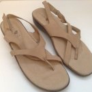 Maravilla Women's Tan Leather Sandals Size 12W