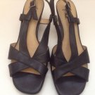 Women’s LIFE STRIDE black strappy sandals Size 9.5M Slingback