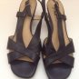Women’s LIFE STRIDE black strappy sandals Size 9.5M Slingback
