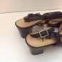Women&acirc;��s LIFE STRIDE black strappy sandals Size 9.5M Slingback