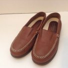 SOFTSPOTS BROWN LEATHER LOAFERS  SLIP-ON SHOES MOCCASINS WOMENS 6M