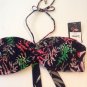 The Webster Miami Target Bikini Top Palm Print Bandeau Size L, XL