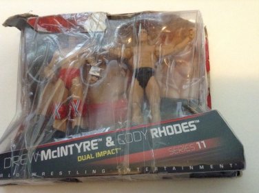 WWE Dual Impact-Drew McIntyre And Cody Rhodes Action Figure 2-Pack -Series #11