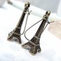 Antique color Eiffel Tower charm antique earring