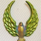 Brass Patina Bird Charm PC29
