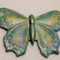 Verdigris Brass Butterfly Stamping PC12