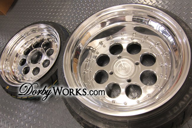 Honda Ruckus DW8RS 12" FRONT / 13" REAR custom billet ...