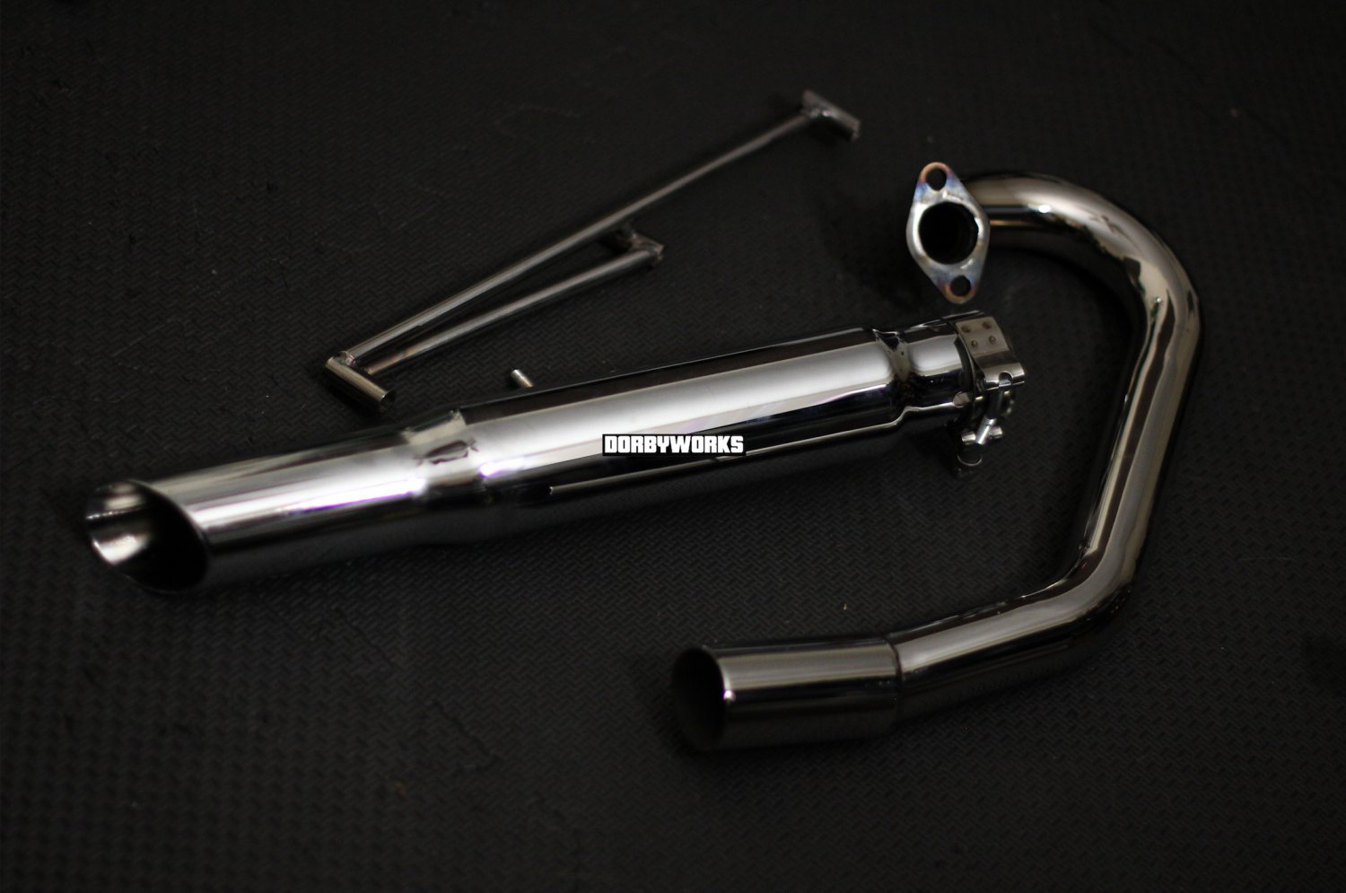 Honda Ruckus Slasher Overhead Gy6 Complete Exhaust System