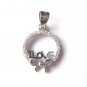 925 Sterling Silver "I LOVE" Script PENDANT