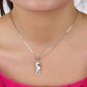 925 Sterling Silver Accent SEAHORSE CZ PENDANT