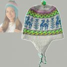 Chullo Alpaca Knitted Hat #12