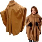 Alpaca Cape with Scarf