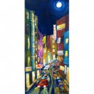 At night in the city