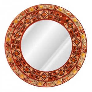 Inca Plate Mirror #02